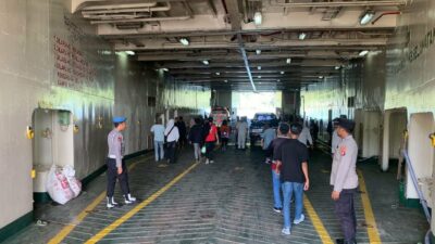 Sinergi Pengamanan Pelabuhan Lembar Hadapi Lonjakan Penumpang