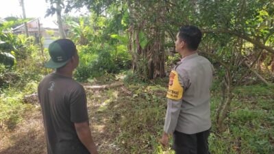 Memperkuat Ketahanan Pangan, Bhabinkamtibmas Kuranji Dalang Gencarkan Kunjungan ke Warga