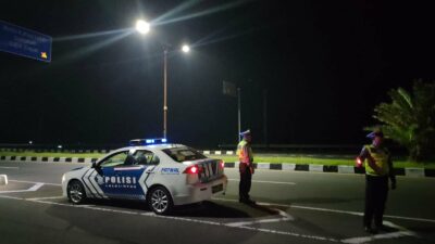 Satlantas Polres Lombok Barat Gencarkan Patroli Malam, Tekan Balap Liar dan Ciptakan Kamseltibcarlan