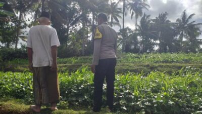 Polisi Ajak Warga Mareje Tanam Pangan Sendiri