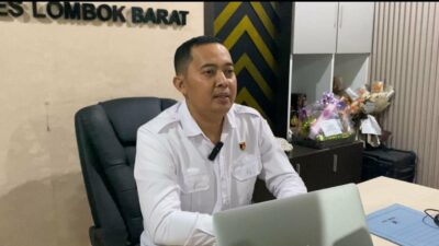 Polres Lombok Barat Lakukan Olah TKP Penemuan Jenazah di Kecamatan Lembar